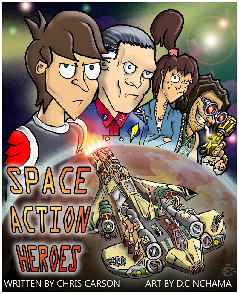 Space action heroes - issue 1