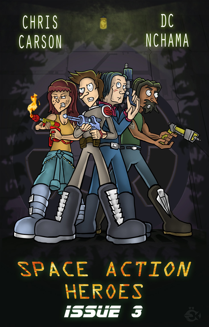 Space Action Heroes Issue #3